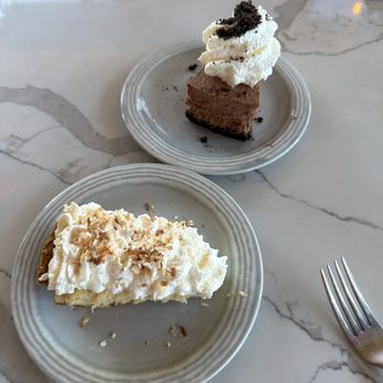 The Neighborly - Coconut Cream pie and chocolate Mouse Pie - New American Near Me - Phoenix, Arizona