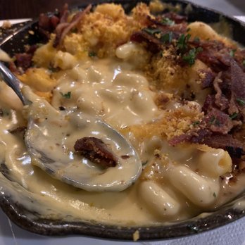 Copper Fox Gastropub - Baked Gouda Mac & Cheese with bacon - New American Near Me - Chicago, Illinois