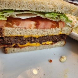 Country Kitchen - Asked for medium burger..NOT shoe leather.