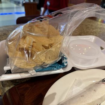 Pappasito's Cantina - What I got when I asked for a box - Tex-Mex Near Me - Dallas, Texas