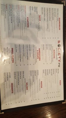 Menu photo 4 Society PB San Diego, CA Menu photo 4 Society PB San Diego, CA