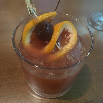 Solstice Bistro - Grapefruit old fashion - Tapas Bars Near Me - Fraser, Colorado