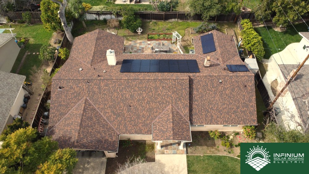 Slide of Infinium Solar Roofing and Electric