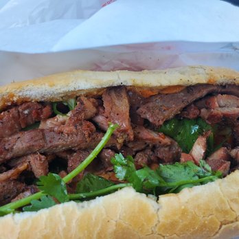 Faith Com Grill MK - Pork Bahn Mi sandwich - Vietnamese Near Me - Houston, Texas Faith Com Grill MK - Pork Bahn Mi sandwich - Vietnamese Near Me - Houston, Texas