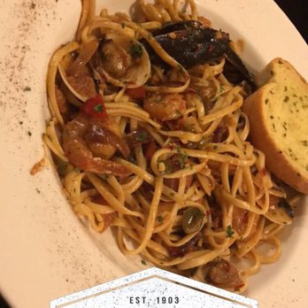 Sage Bistro - Cajun Seafood Pasta Very oily but did taste good. - American Near Me - Alhambra, California Sage Bistro - Cajun Seafood Pasta Very oily but did taste good. - American Near Me - Alhambra, California