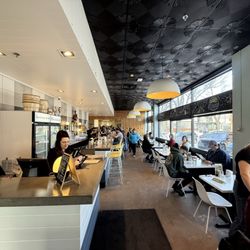 The main restaurant area