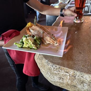 Barbacoa Grill - The flaming Trout! - Steakhouses Near Me - Boise, Idaho