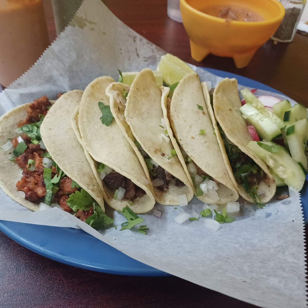 La Monarca Supermarket - a plate of tacos - Mexican Near Me - Decatur, Alabama