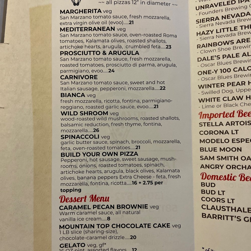 Tuque’s Bar and Grill - Pizza menu - available at Tuques upstairs. - American Near Me - Snowshoe, West Virginia Tuque’s Bar and Grill - Pizza menu - available at Tuques upstairs. - American Near Me - Snowshoe, West Virginia