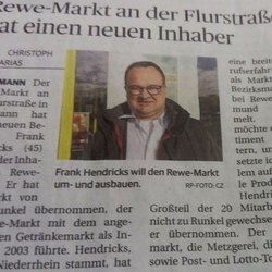 REWE - Inhaberwechsel am 1.3.2018