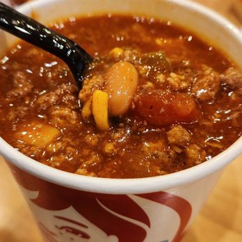 Wendy's - Very watered-down chili, not thick and hearty nomo!! - Fast Food Near Me - Murrieta, California