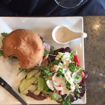 The Twisted Cork - Cod burger - Wine Bars Near Me - Grants Pass, Oregon