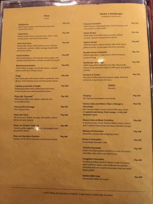 Menu photo 1 Prego Ristorante and Bar Parañaque, NCR Menu photo 1 Prego Ristorante and Bar Parañaque, NCR