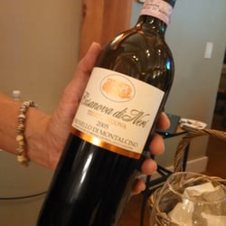 Charlestown Wine & Spirits - A Brunello at a wine seminar!