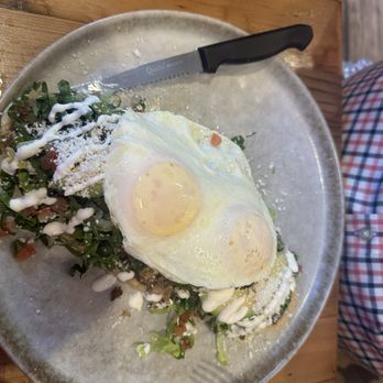 Cuates Kitchen - Huarache with over easy egg and carnitas!! - Tacos Near Me - Dallas, Texas Cuates Kitchen - Huarache with over easy egg and carnitas!! - Tacos Near Me - Dallas, Texas