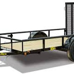 LENCO - Big Tex 5 x 10 utility w/ ramp gate