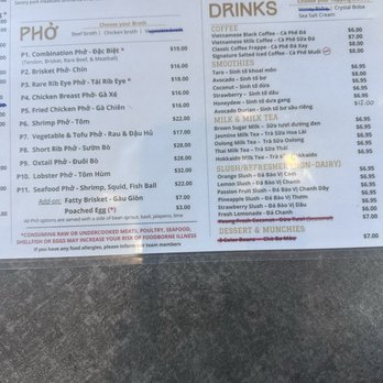 Pho & Beyond - Menu - Vietnamese Near Me - Las Vegas, Nevada