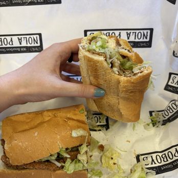 NOLA Poboys - Fried catfish poboy - Seafood Near Me - New Orleans, Louisiana NOLA Poboys - Fried catfish poboy - Seafood Near Me - New Orleans, Louisiana