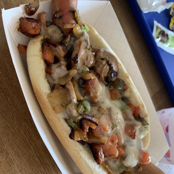 Pink's Hot Dogs - The Makapu'u Mama Mia - Hot Dogs Near Me - Waimanalo, Hawaii