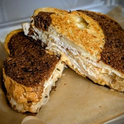 High Octane Coffee Creamery & Eatery - Turkey Ruben sandwich. So. Good.