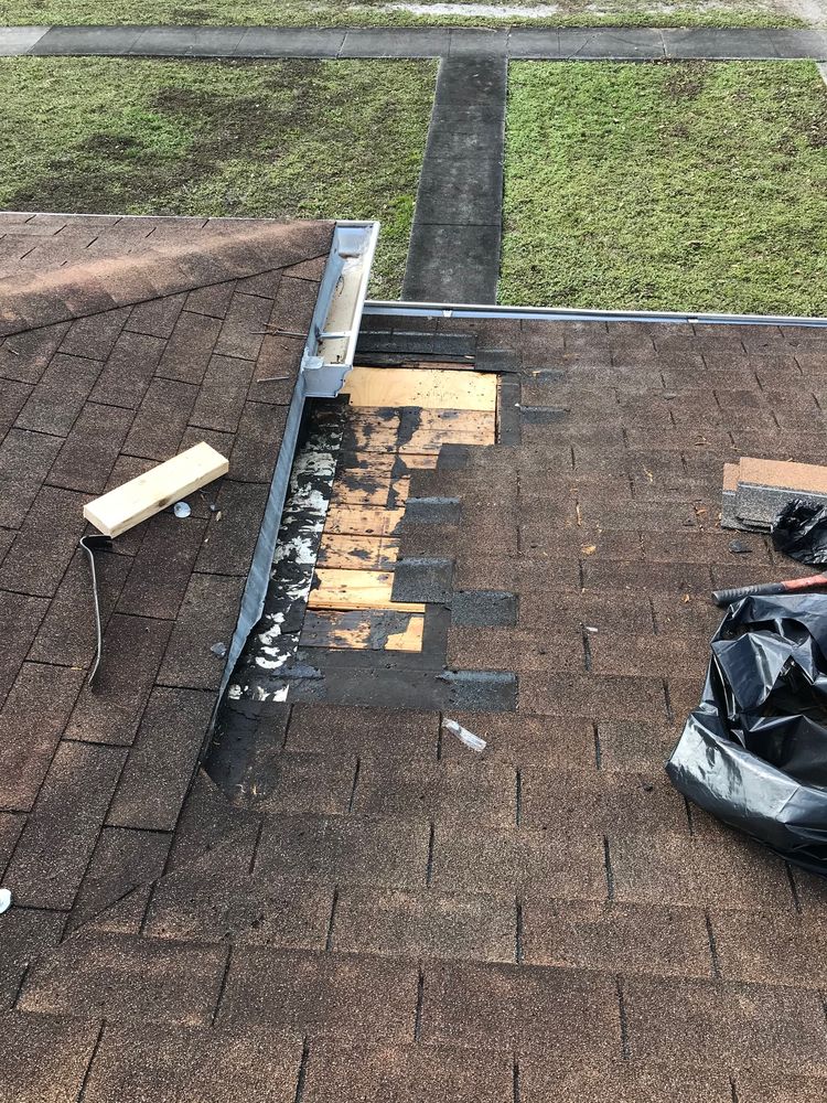 Slide of Rocky's Roofing