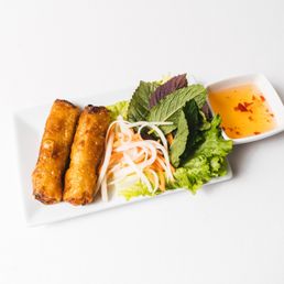 Crispy Crab Spring Rolls