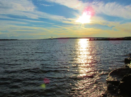 Bristol Ferry Lighthouse by null
