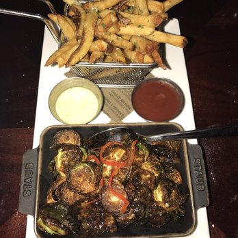 EDGE Restaurant and Bar - Brussel sprouts and truffle fries - Steakhouses Near Me - Denver, Colorado
