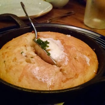 Yardbird - Skillet Cornbread (cheddar, bacon, jalapeno, maple butter. $9): 3.5 stars. Good, but could be more moist & flavorful. Sat. brunch 2015-07-18 - Southern Near Me - Las Vegas, Nevada Yardbird - Skillet Cornbread (cheddar, bacon, jalapeno, maple butter. $9): 3.5 stars. Good, but could be more moist & flavorful. Sat. brunch 2015-07-18 - Southern Near Me - Las Vegas, Nevada