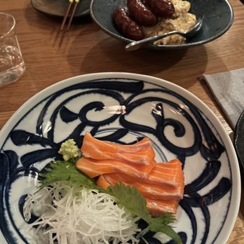OTOTO - Salmon sashimi and potato salad - Bars Near Me - Los Angeles, California