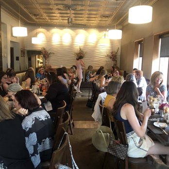 Bistro 19 - Ladies lunching at the bridal shower. - New American Near Me - Pittsburgh, Pennsylvania Bistro 19 - Ladies lunching at the bridal shower. - New American Near Me - Pittsburgh, Pennsylvania
