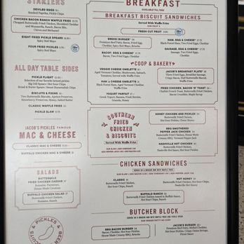 Jacob's Pickles - Southern Near Me - Queens, New York