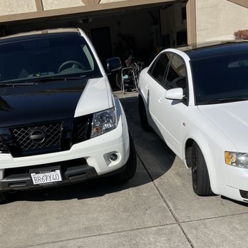 Akuto Customs - Man I forgot he wrapped my 2002 Audi and brought it back to life - Car Window Tinting Near Me - Hayward, California