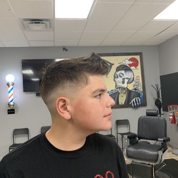 Dapper Barbershop - He's loving his new hair! - Barbers Near Me - Colorado Springs, Colorado Dapper Barbershop - He's loving his new hair! - Barbers Near Me - Colorado Springs, Colorado