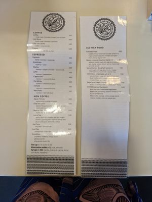 Menu photo 5 Cartel Roasting Tempe, AZ