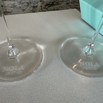 Engrave It - NOLA & Wedding date - Engraving Near Me - Rancho Cucamonga, California
