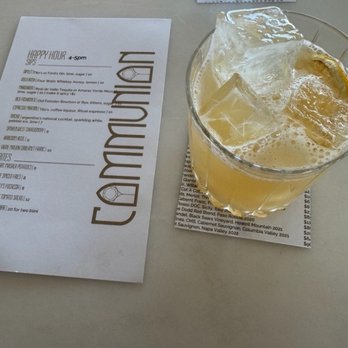 Communion - Happy Hour Menu, Gold Rush - Desserts Near Me - San Diego, California Communion - Happy Hour Menu, Gold Rush - Desserts Near Me - San Diego, California