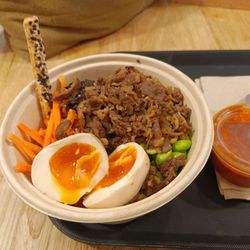 SaladStop! - Actual serving. Meat is ground not pieces