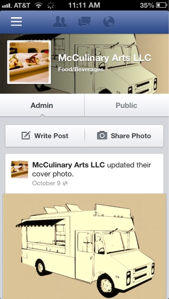 Mcca Food Truck Logo