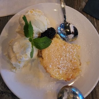 Craftz Lounge - Warm Butter cake with an amazing crust... Like Creme Brulee - Cocktail Bars Near Me - Riverside, California