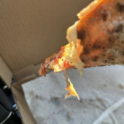 Angelo's Pizza & Subs - Good cheese stretch but lacked flavor