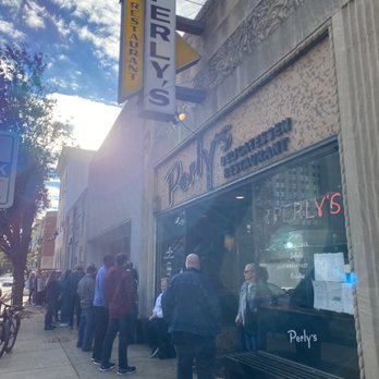 Perly's - The Sunday morning line - Delis Near Me - Richmond, Virginia