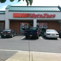 Autozone - Taken from behind the Dunkin Donuts drive-thru