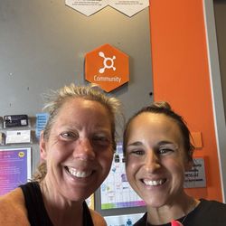 Post workout sweaty pic!