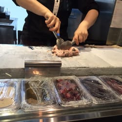 Holly Brown - In the process of making my ice cream