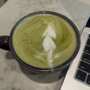 The Coffee Class - matcha latte with almond milk - Coffee & Tea Near Me - Las Vegas, Nevada The Coffee Class - matcha latte with almond milk - Coffee & Tea Near Me - Las Vegas, Nevada