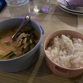Daek Thai - Red Pork Curry with Rice that Uncle Roger would VLog about - Thai Near Me - Miami, Florida Daek Thai - Red Pork Curry with Rice that Uncle Roger would VLog about - Thai Near Me - Miami, Florida
