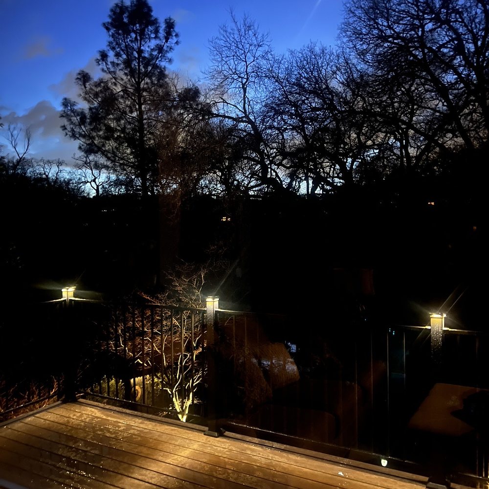 Taylor Made Construction - a deck at night - Roofing Near Me - Shingle Springs, California Taylor Made Construction - a deck at night - Roofing Near Me - Shingle Springs, California