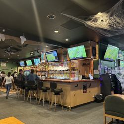 Stimpy's Sports Bar & Grill - Bar area and TVs