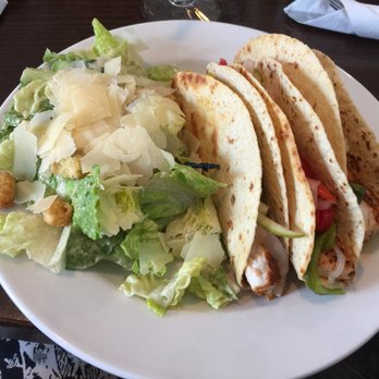 The Cáfe - Mahi Fish Tacos...I've tried a lot of Fish Tacos and these were THE BEST!!! - Cafes Near Me - Naples, Florida